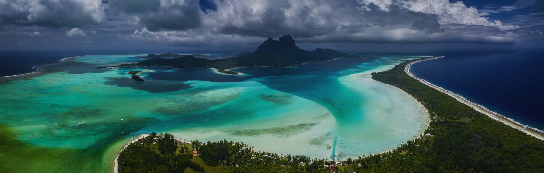 Photo - Polynésie Française - Vue du ciel - Bora Bora #244
